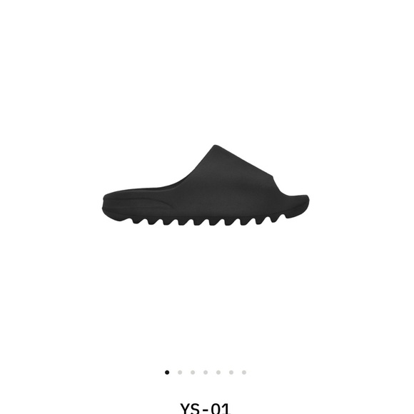 Yeezy Black Slides